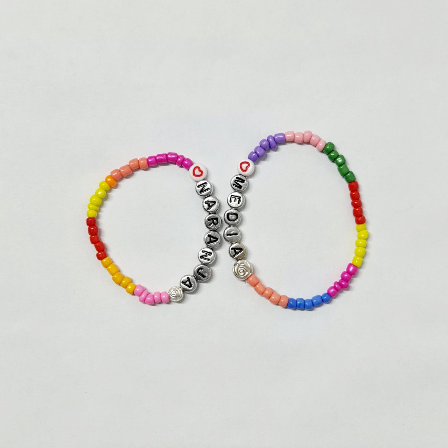 FRIENDSHIP BRACELETS FEY MI MEDIA NARANJA